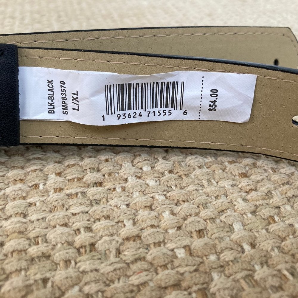 Steve Madden Black Chevron Belt Bag New - Picture 10 of 13